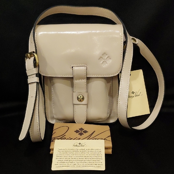Patricia Nash Handbags - PATRICIA NASH LARI Crossbody Bag Chalk
